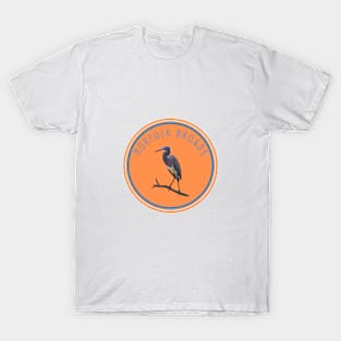 Norfolk Broads Heron (Harnser) T-Shirt